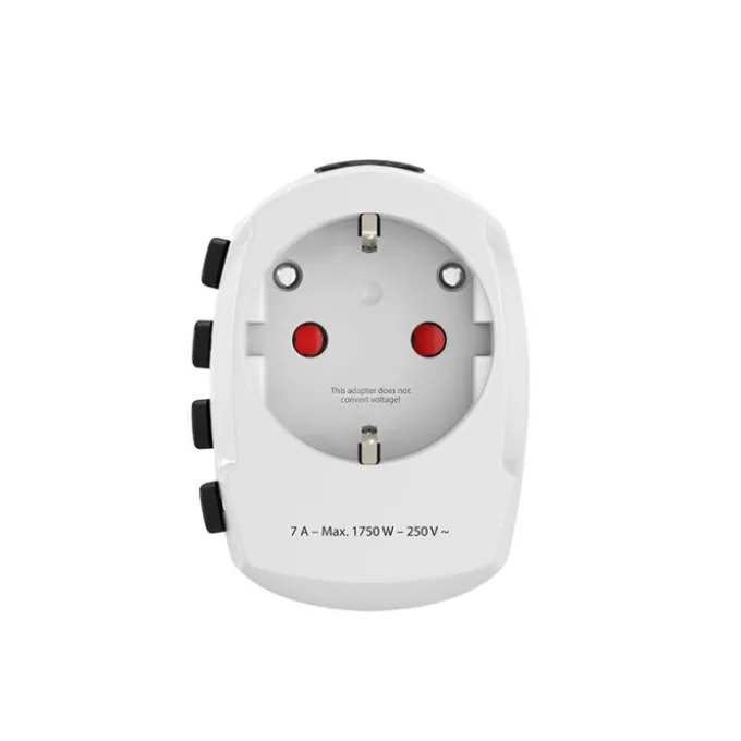 Adaptateur de voyage SKROSS WORLD TRAVEL PRO Blanc