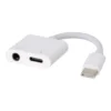 Adaptateur USB-C / USB-C et Jack EDENWOOD Blanc
