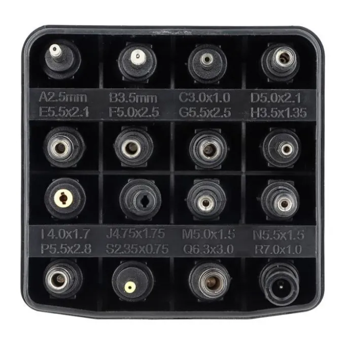 Alimentation EDENWOOD universelle 3 à 12V - 27W USB-C + 20 connecteurs