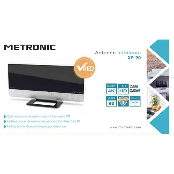 Antenne METRONIC XP90 UHD 4K design