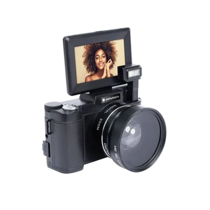 Appareil photo numérique AGFAPHOTO VLG4KDIGS Pack Vlogging 24 MP 4k