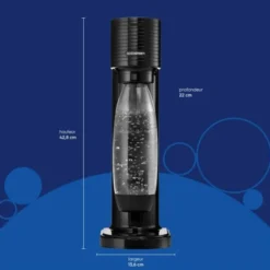 Appareil à soda SODASTREAM GAIA noir