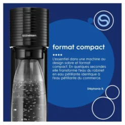 Appareil à soda SODASTREAM GAIA noir