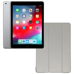 APPLE iPad 6ème génération (2018) 9.7" 32Go Gris Reconditionné grade éco + Coque