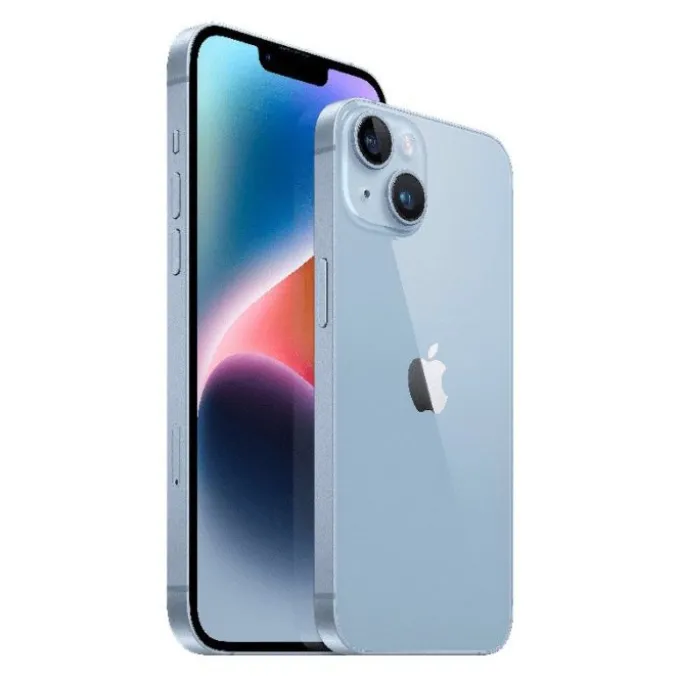 APPLE iPhone 14 128Go Bleu Reconditionné grade éco