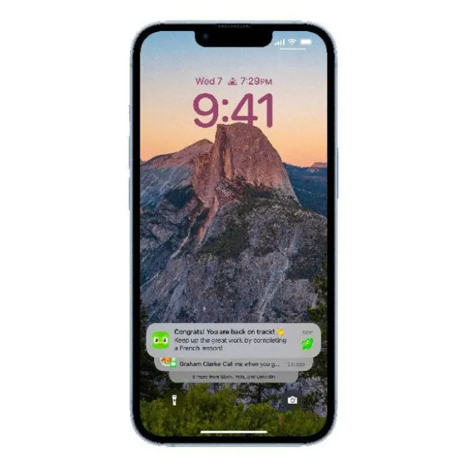 APPLE iPhone 14 128Go Bleu Reconditionné grade éco