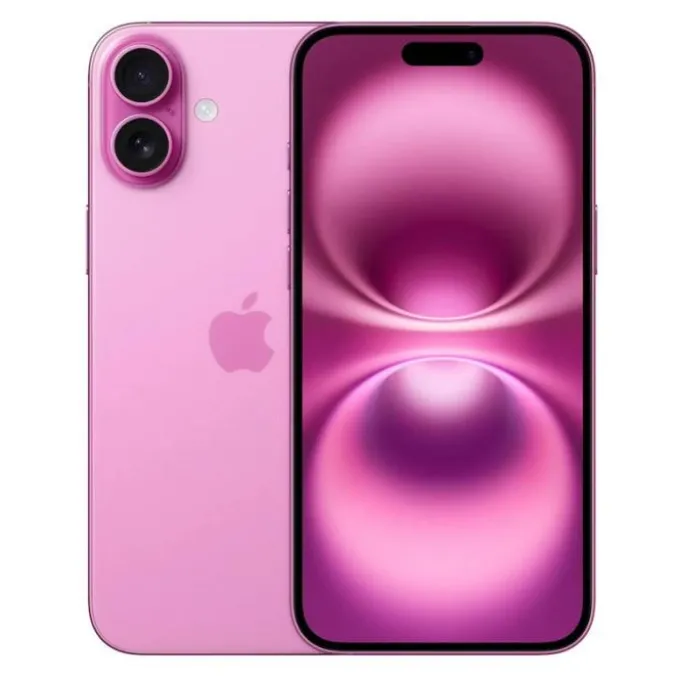 APPLE iPhone 16 Plus 128Go Rose Reconditionné grade A+ Batterie Neuve