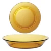 Assiette DURALEX coupelle Lys vermeil 19 cm