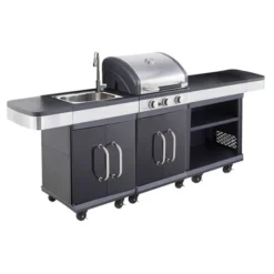 Barbecue gaz cuisine extérieure + robinet COOK N EAT CUISINE