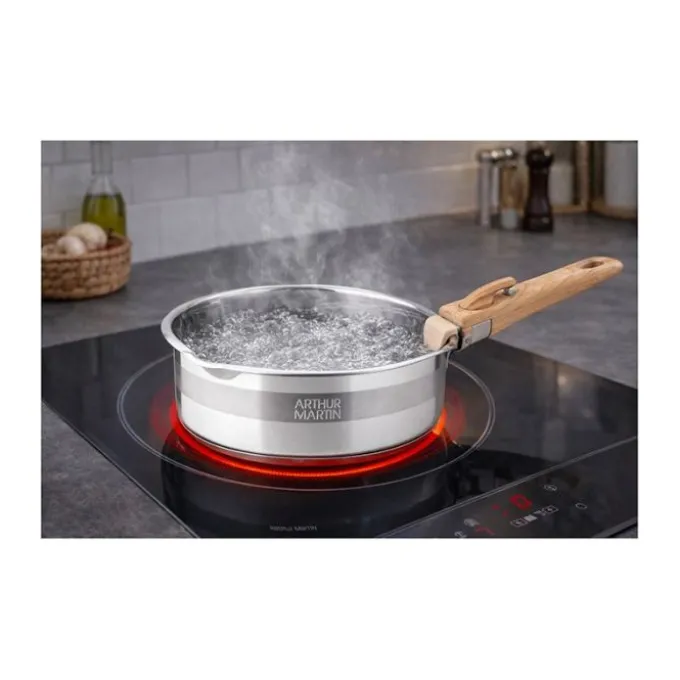 Batterie ARTHUR MARTIN 10 pièces inox