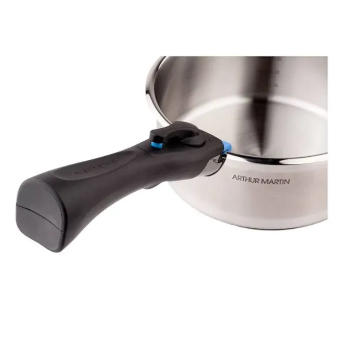 Batterie de cuisine ARTHUR MARTIN inox 10 pièces