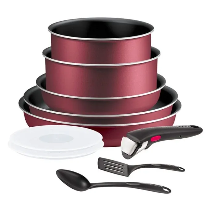 Batterie de cuisine 10 pièces TEFAL INGENIO simply cook