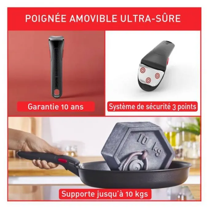 Batterie TEFAL ingenio emotion 5 pièces