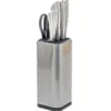 Bloc 5 couteaux + ciseaux inox
