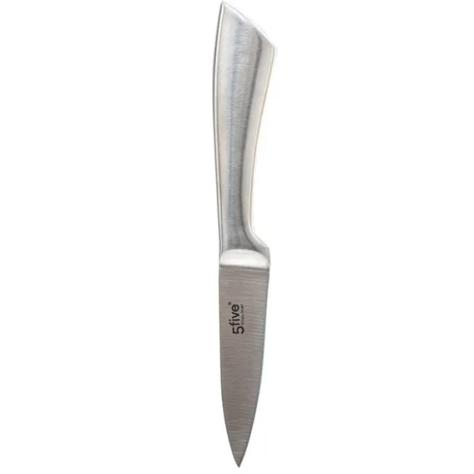 Bloc 5 couteaux + ciseaux inox