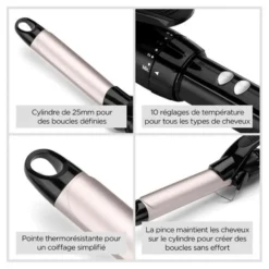 Boucleur BABYLISS C325E Curling Tong 25mm à pince