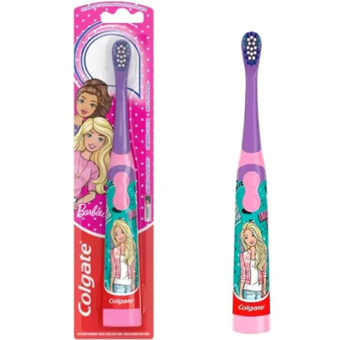 Brosse à dents électrique COLGATE 360 SONIC KIDS BARBIE à pile