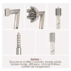 Brosse soufflante SHARK FlexStyle HD446SLEU 5en1