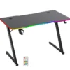 Bureau gaming LED AMSTRAD AMS-DESK120Z ASTRA Noir