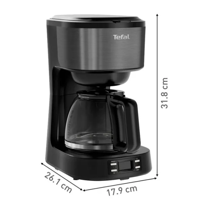 Cafetière filtre programmable TEFAL CM520810