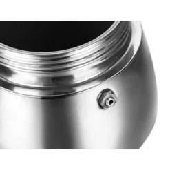 Cafetière italienne inox 6 tasses tous feux dont induction