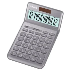 Calculatrice CASIO JW-200SV GRIS METALISE