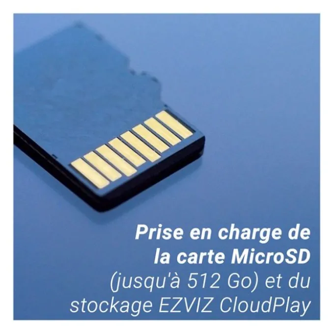 Caméra de surveillance sur batterie EZVIZ CB3 3MP 2K