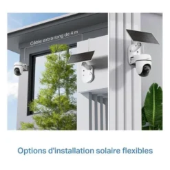 Caméra de surveillance TAPO TC90 + Panneau solaire