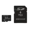 Carte Mémoire micro SD 64 Go EDENWOOD + Adaptateur – Grande Capacité et Polyvalence