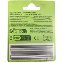 Carte Mémoire micro SD 16 Go HIGH ONE + Adaptateur – Stockage Fiable et Économique