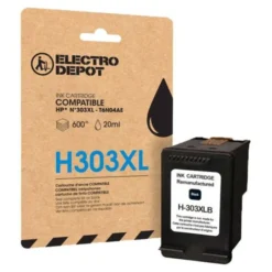 Cartouche d'encre ELECTRO DEPOT compatible HP H 303 XL noir