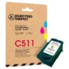 Cartouche d'encre ELECTRO DEPOT compatible Canon C 511 3 couleurs