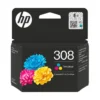 Cartouche d’encre trois couleurs HP 308 authentique