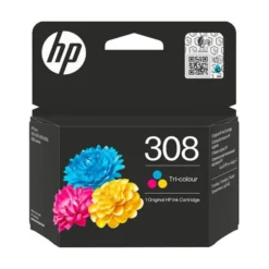 Cartouche d’encre trois couleurs HP 308 authentique