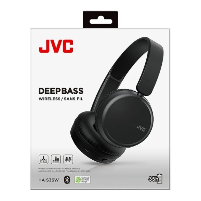 Casque Bluetooth JVC HA-S36W-B-U
