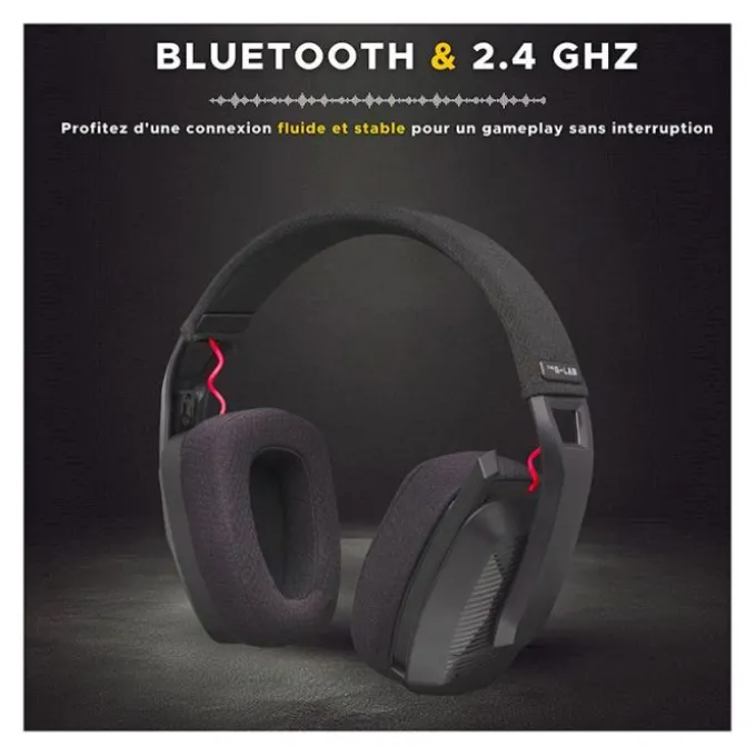 Casque gaming THE G-LAB Korp Platinium sans fil