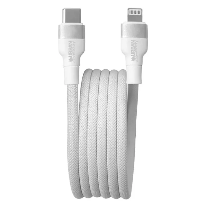 Câble Lightning / USB-C URBAN FACTORY 1,20M Blanc