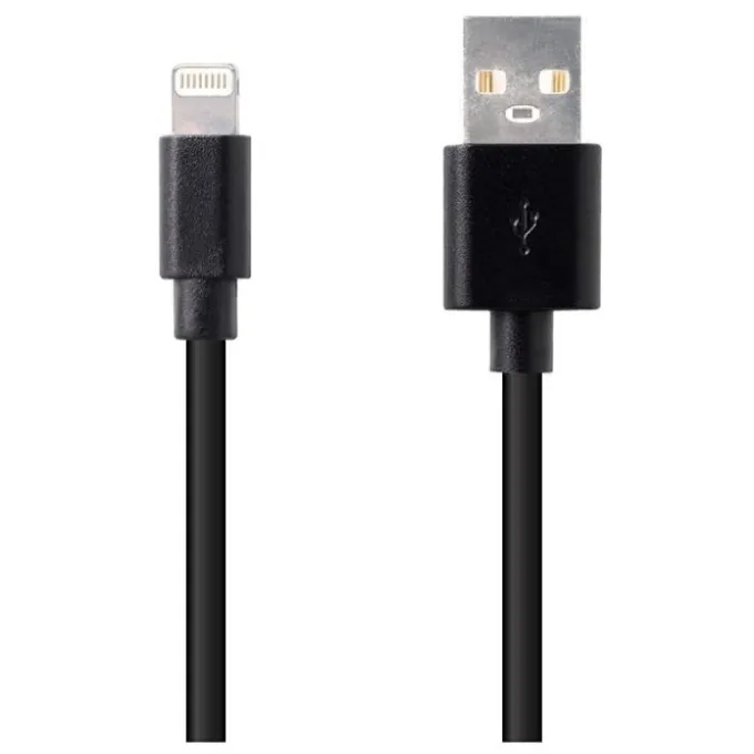 Câble Lightning / USB EDENWOOD 2,5M Noir Certifié APPLE