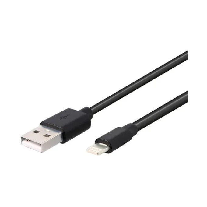 Câble Lightning / USB HIGH ONE 1M Noir