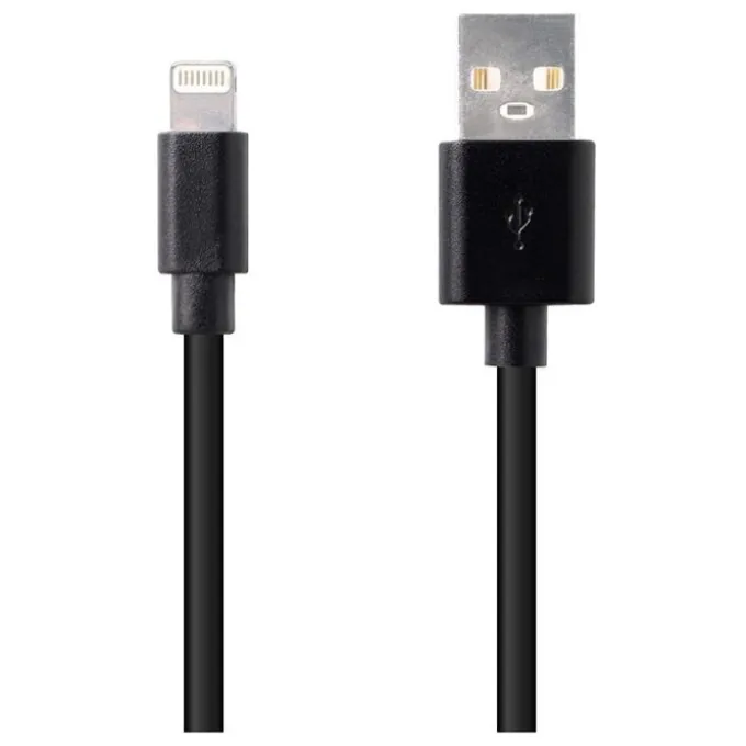 Câble Lightning / USB HIGH ONE 1M Noir
