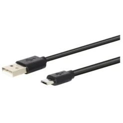 Câble Micro USB / USB HIGH ONE 1M Noir