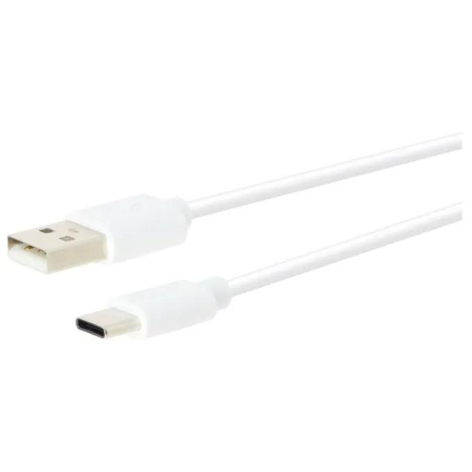 Câble USB-A / USB-C HIGH ONE 1M Blanc