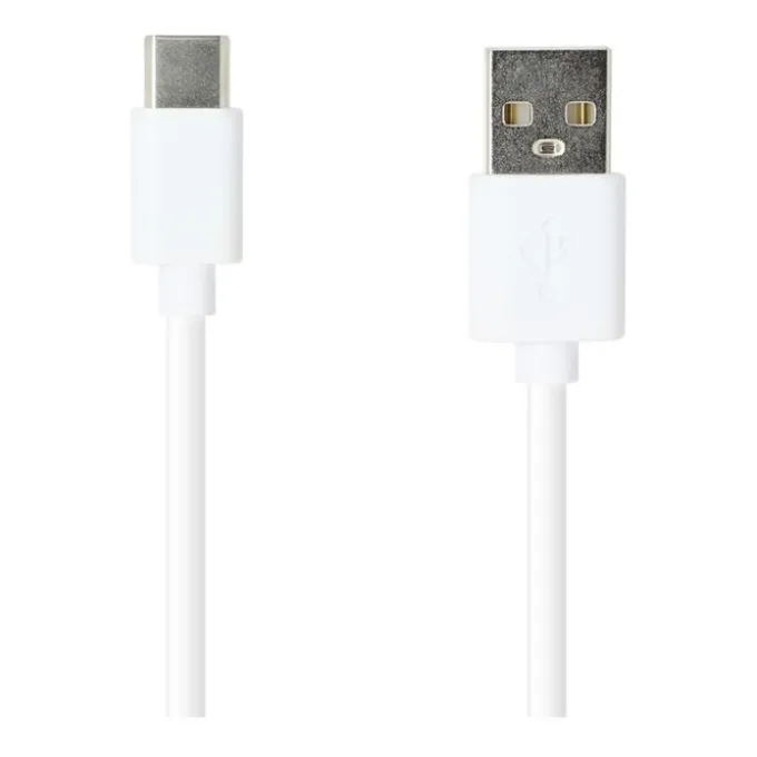 Câble USB-A / USB-C HIGH ONE 1M Blanc