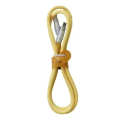 Câble USB-C / USB-C YELLO KOKO 65W 1M Jaune
