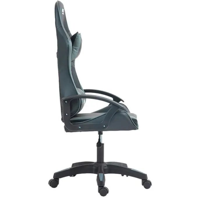 Chaise gaming AMS Gamer#BUTTERFLY Noir et gris