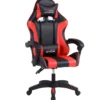 Chaise gaming AMSTRAD AMS 800 Noir et rouge