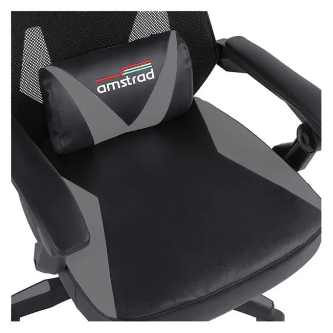 Chaise gaming AMSTRAD 309 Noir et gris