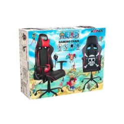 Chaise gaming KONIX One Piece Noir et rouge