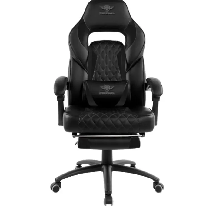 Chaise gaming SPIRIT OF GAMER MUSTANG Noir