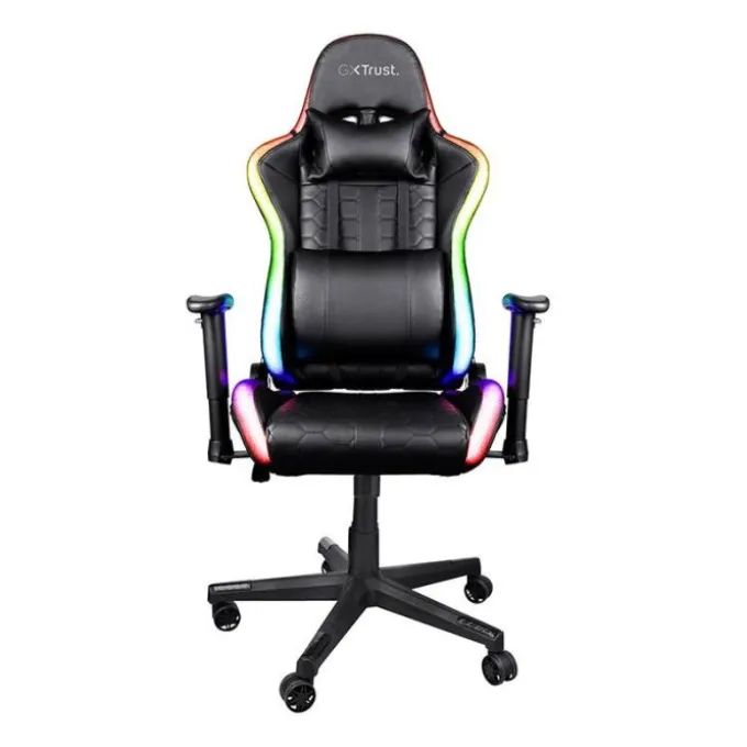 Chaise gaming TRUST GAMING Rizza LED Noir